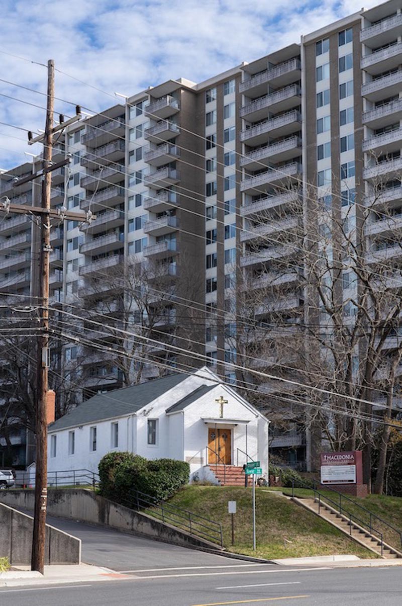 Macedonia Baptist Church, 5119 River Road, Bethesda, Maryland, November 29, 2019. Photo by Gail Rebhan.