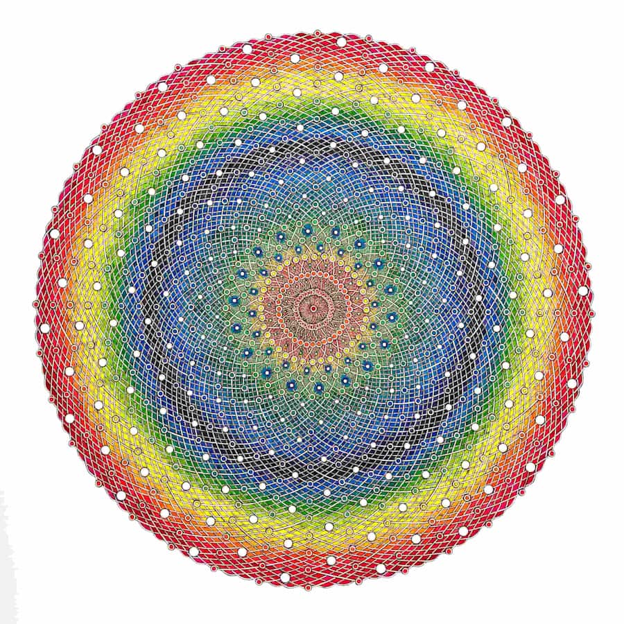 Shanthi Chandrasekar, Scalar Field - Emergence of Particles, 2021.