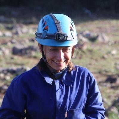 Becca Peixotto with a helmet on, smiling