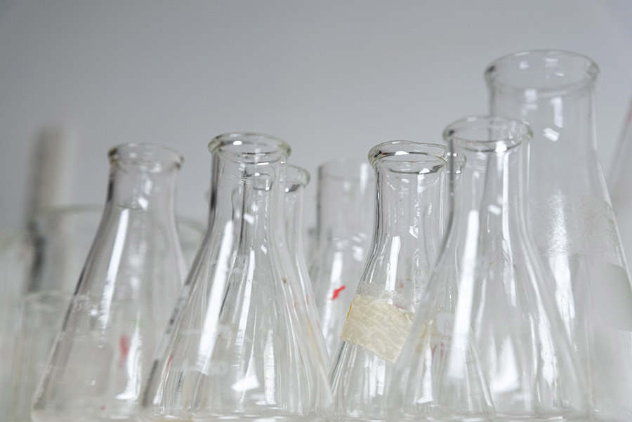 beakers in the hall of science