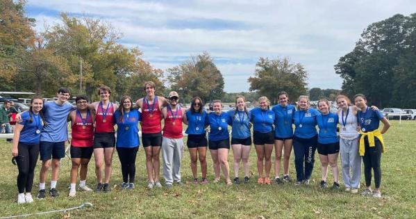AU Crew Team, Collin Coil, fourth from left