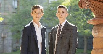 Dani S. Bassett (left) and Perry Zurn (right). Credit: Tony & Tracy Wood Photography