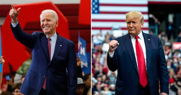 Joe Biden and Donald Trump