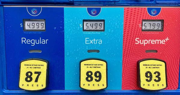Gas prices approaching $5/gallon