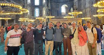 Students visit Istanbul’s Hagia Sophia