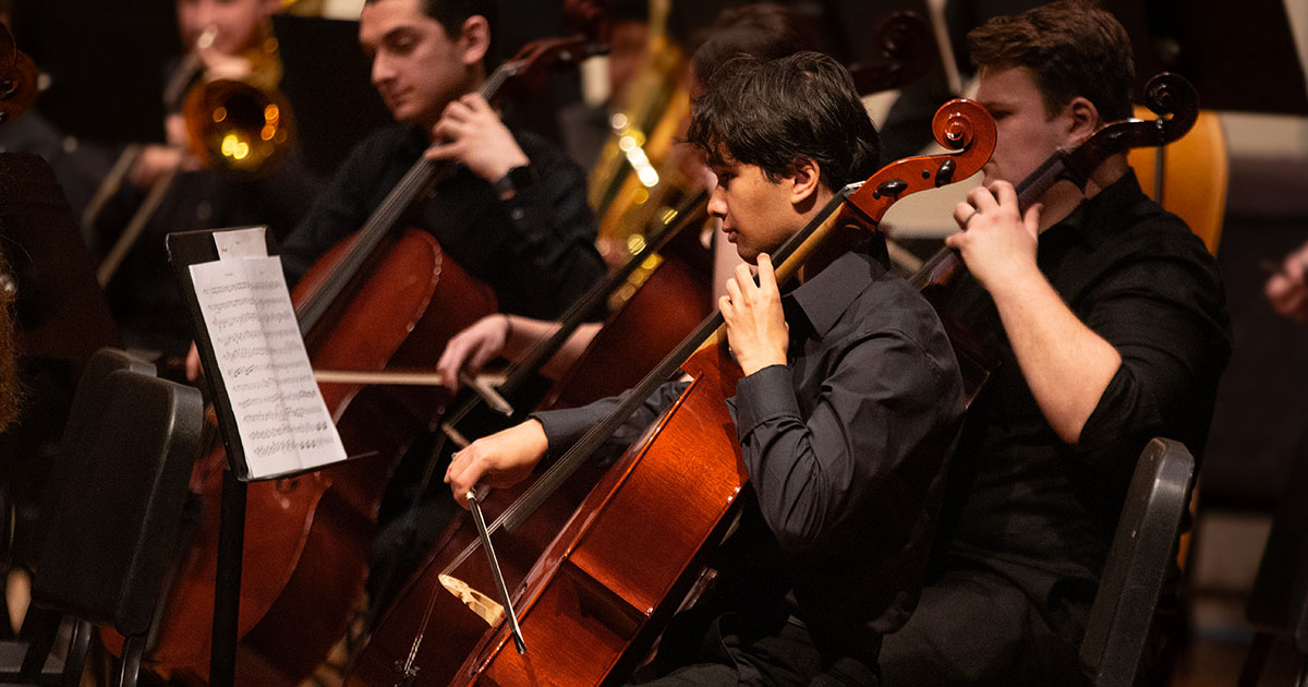 AU Symphony Orchestra, 2026. Photo by Zeyna Mbengue 