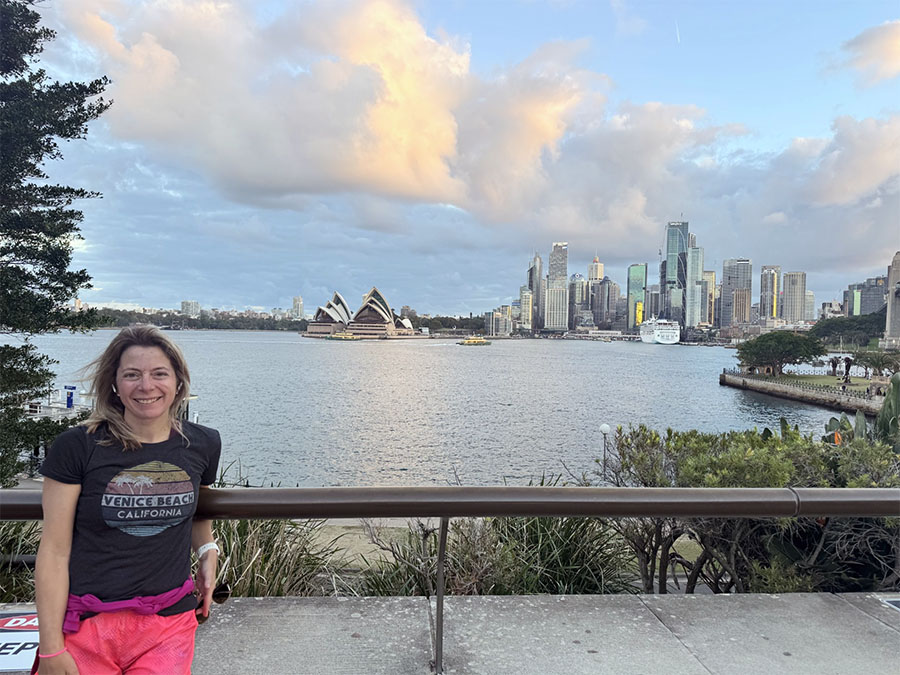 Laura Beers in Sydney, Australia