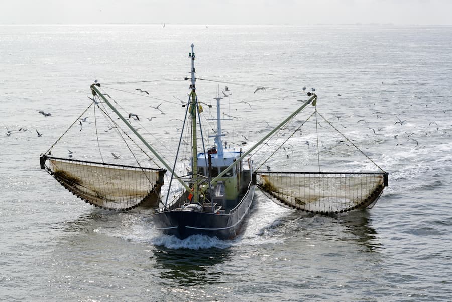 Fishing boat.