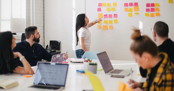 People in an office
