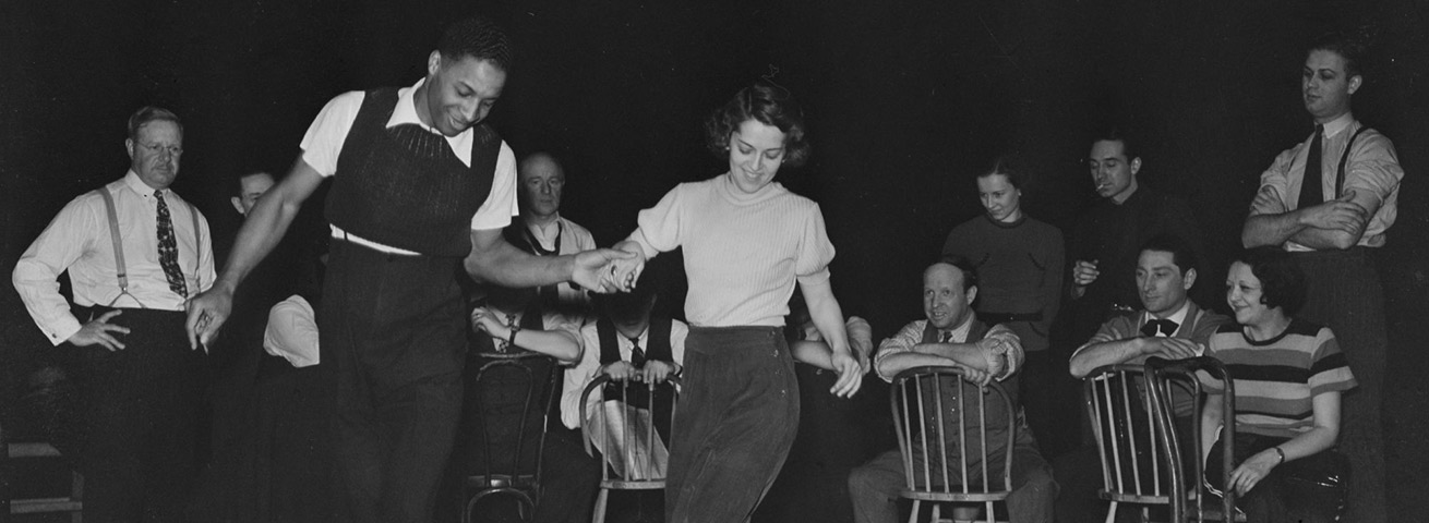 Cradle Will Rock rehearsal, Library of Congress.