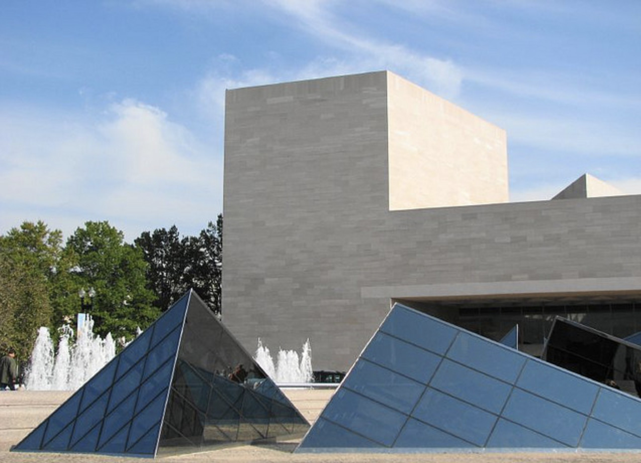 Museum plaza in DC.