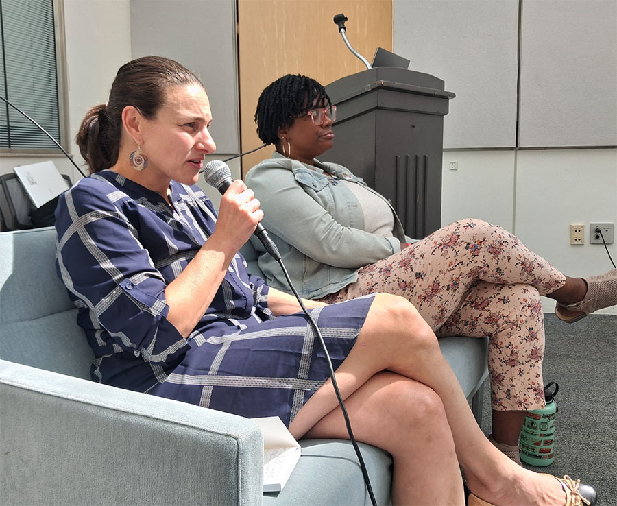 School of Ed. Professor Samantha Cohen and Teaching for Change community partner Nakeesha Ceran discuss antiracist program design and support of educators in the current sociopolitical climate. 