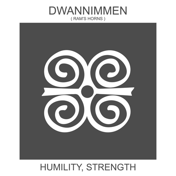 Dwannimen (ram's horns): humility, strength