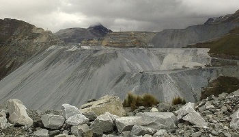 A mine in Latin America