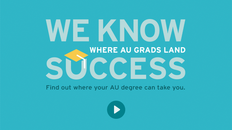 Video: We Know Success: Where AU Grads Land