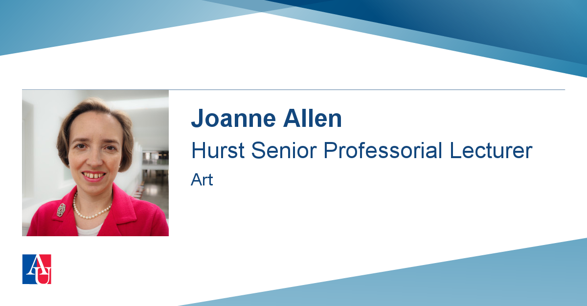 Jo Rector Allen Faculty Profile: Joanne Allen | American University, Washington, DC