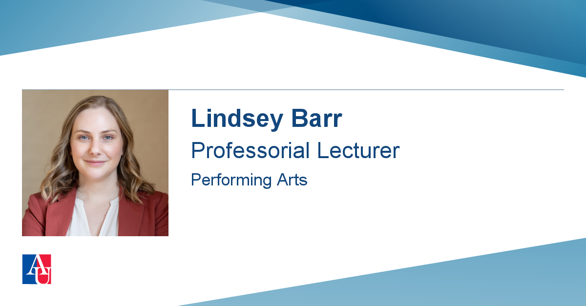 Profile Lindsey Barr | American University, Washington, DC
