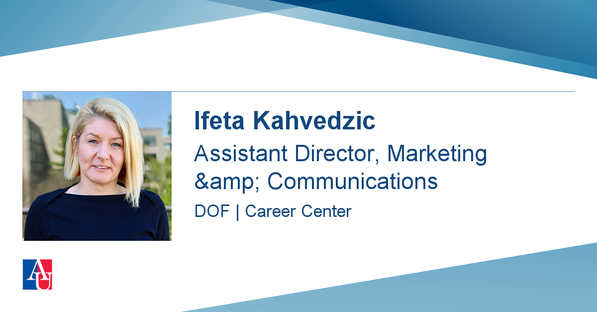 Profile Ifeta Kahvedzic | American University, Washington, DC