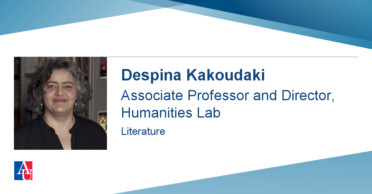 Faculty Profile: Despina Kakoudaki image