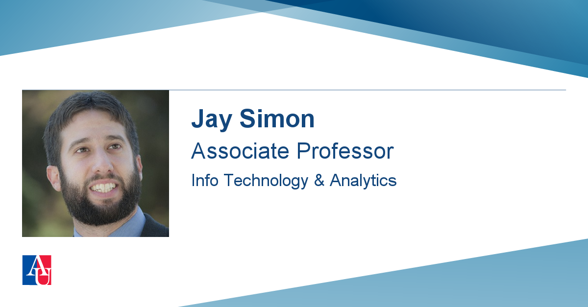 Faculty Profile Jay Simon American University