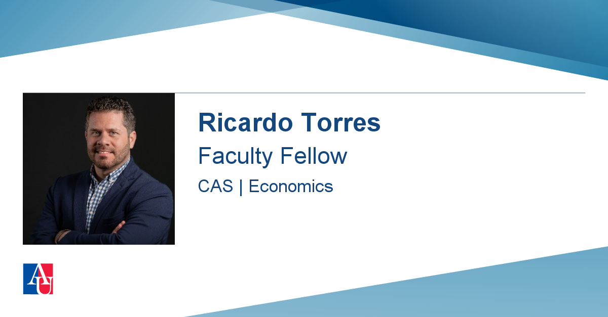 Profile Ricardo Torres Perez | American University, Washington, DC