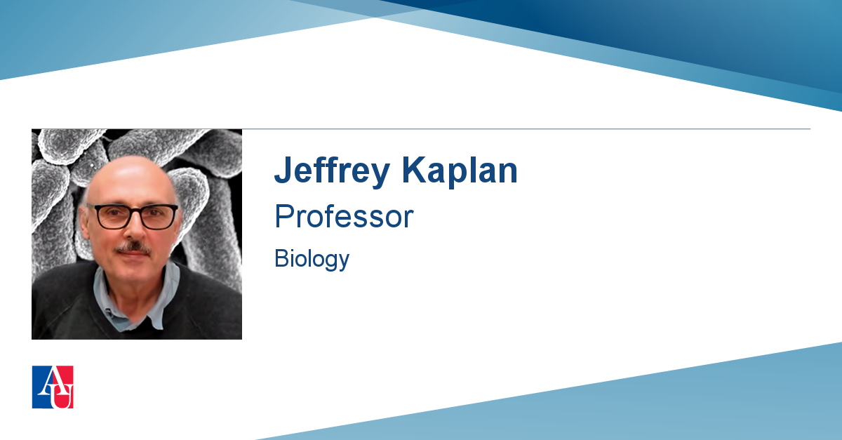 Faculty Profile Jeffrey Kaplan American University 