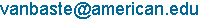 Send email to Thierry van Bastelaer