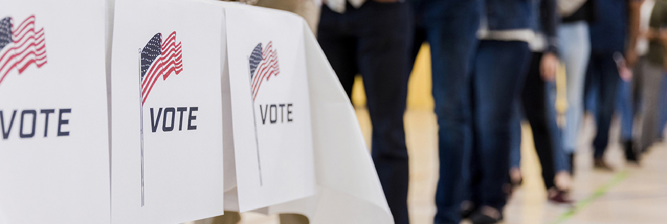 Voting booths
