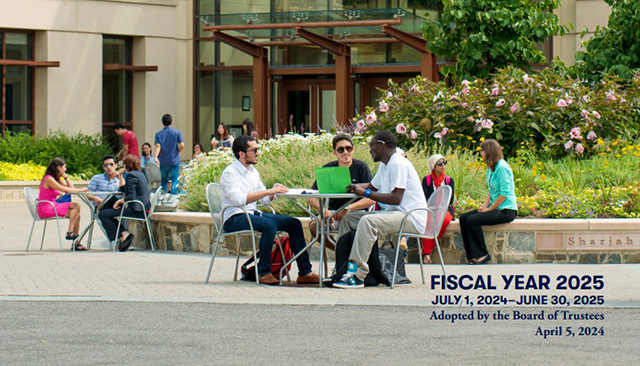 Selection from cover of the Budget Report for Fiscal year 2025