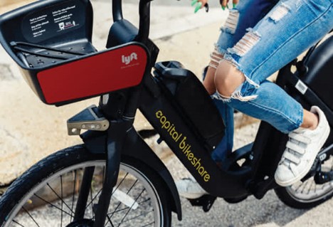 A Capital Bikeshare bike