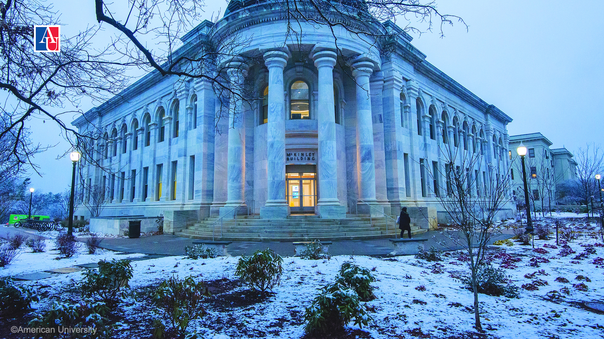 Snowy landscape of McKinley