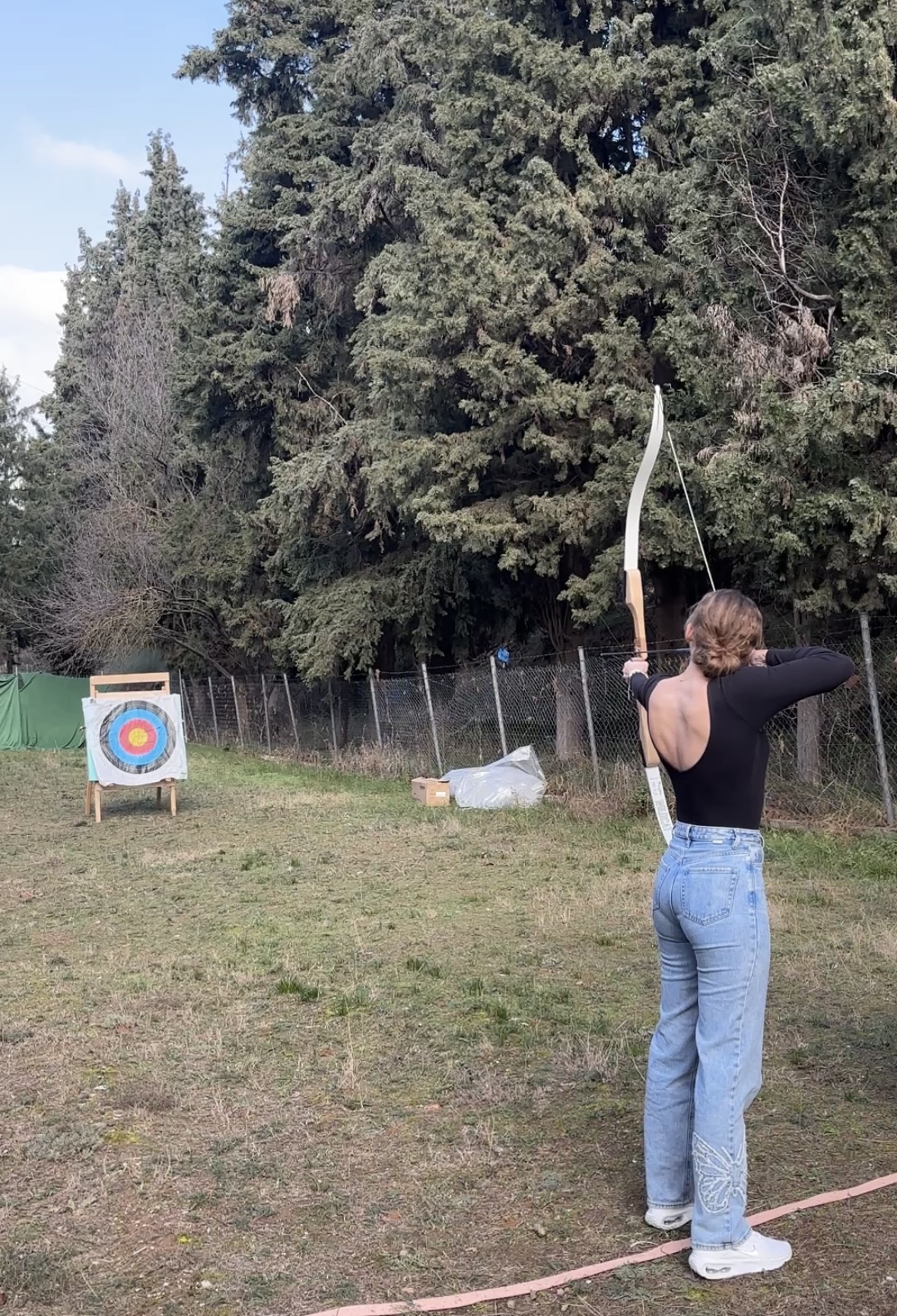 Archery practice