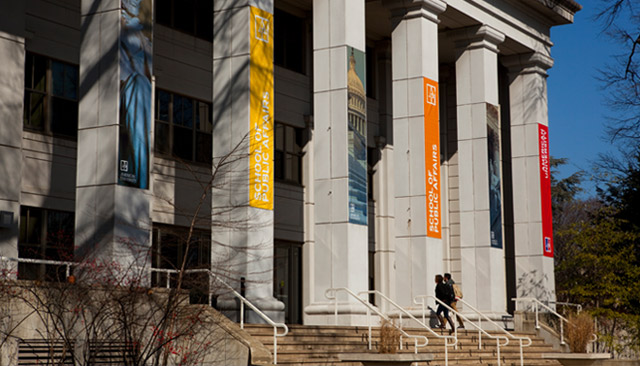 American University School of Public Affairs building