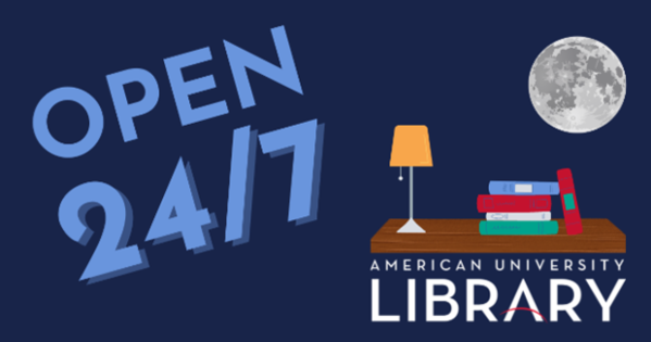 24-7 Library Banner