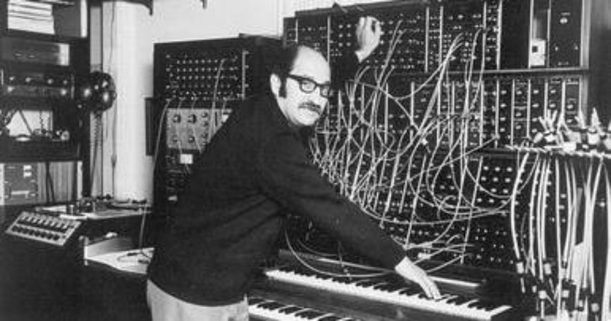 Mort_Garson Mort Garson with the Moog Synthesizer