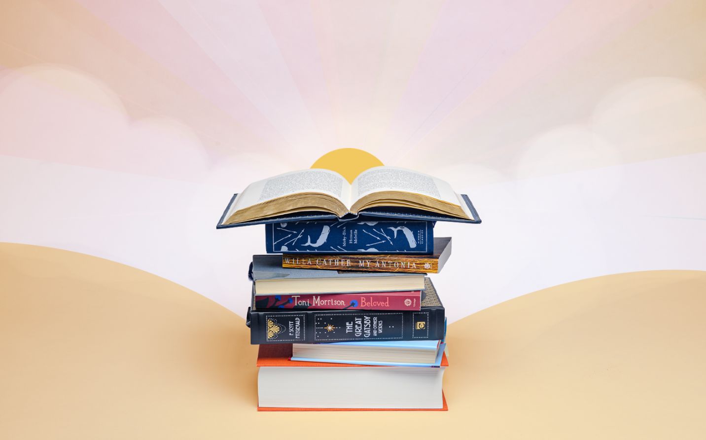 Stack of books