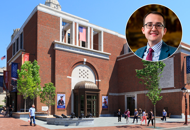 Matthew Skic's headshot and the Museum of the American Revolution
