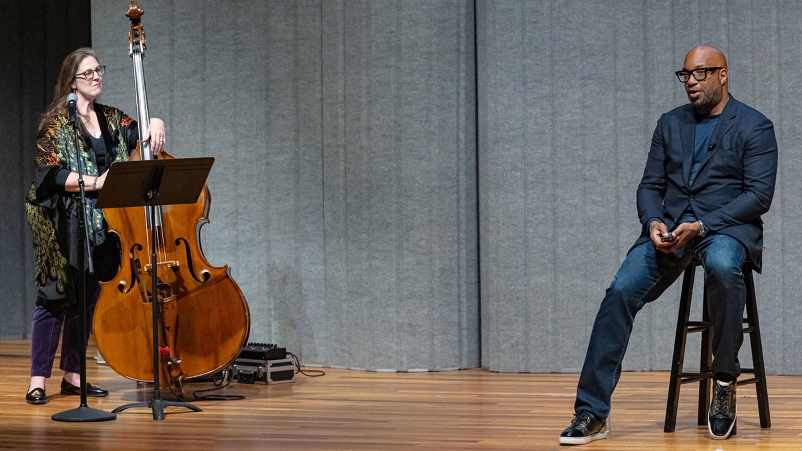 Kwame Alexander Performas at the Katzen Arts Center