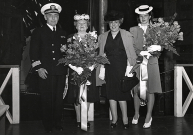 christening of the SS American