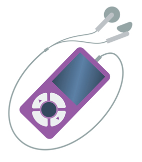 purple iPod