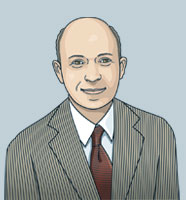 Illustration of Tom Goldstein