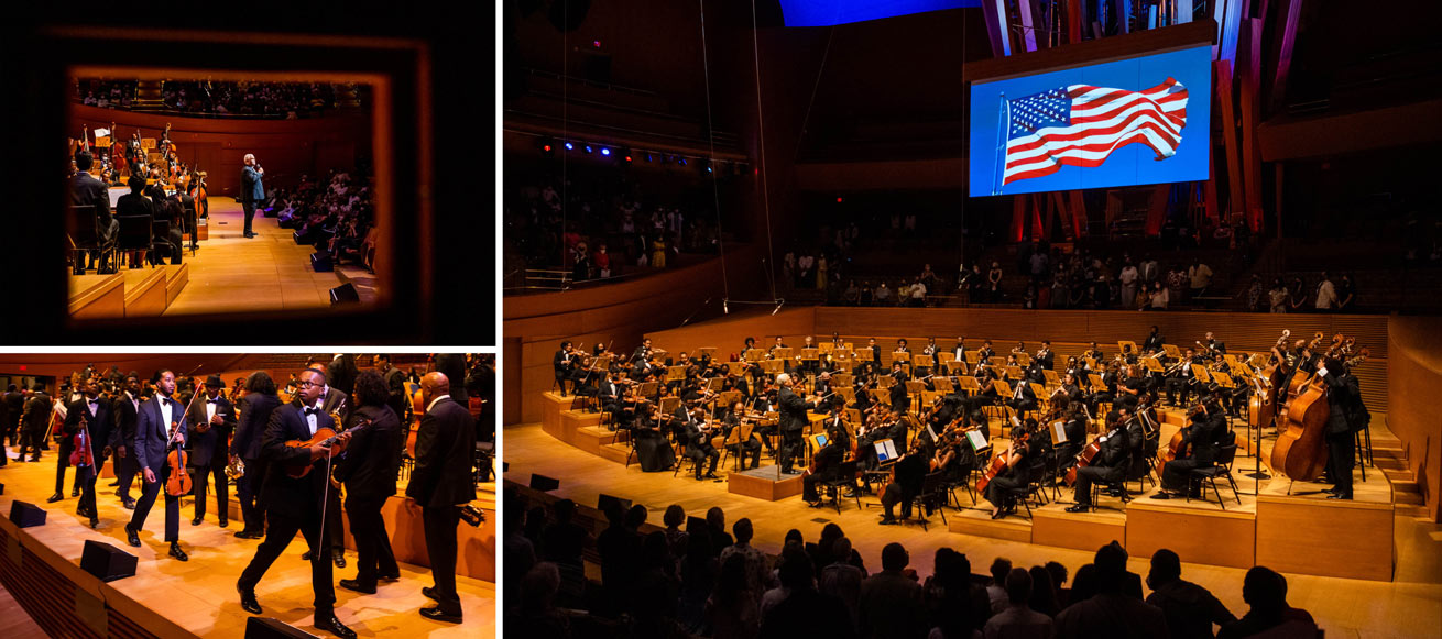 ICYOLA performing at Walt Disney Concert Hall in July 2022