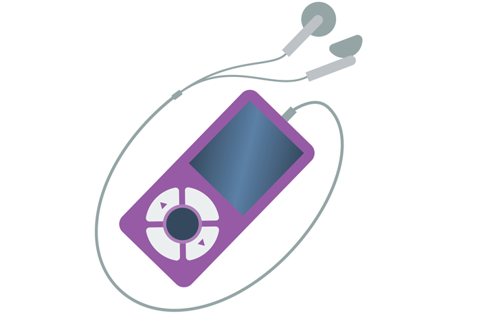 purple iPod