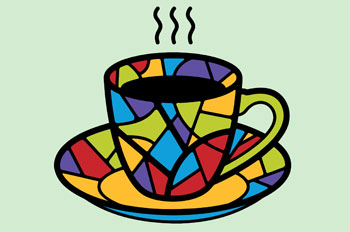 Illustration of a coffee cup