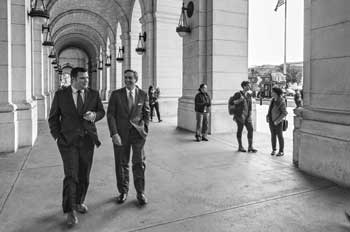 alumni at Union Station