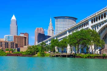 Cleveland skyline