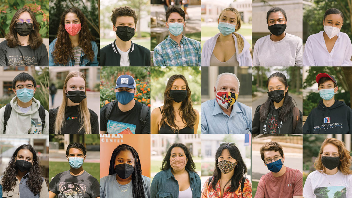 Masks On, Guard Up | American Magazine | American University ...