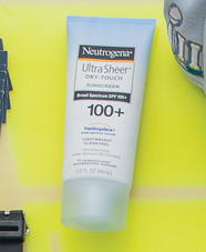 tube of sunscreen