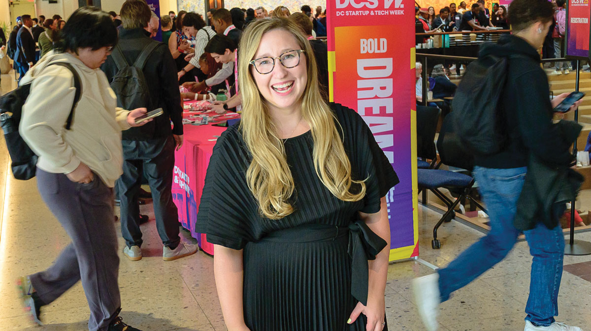 Rachel Koretsky at the 2025 DC Startup and Tech Week