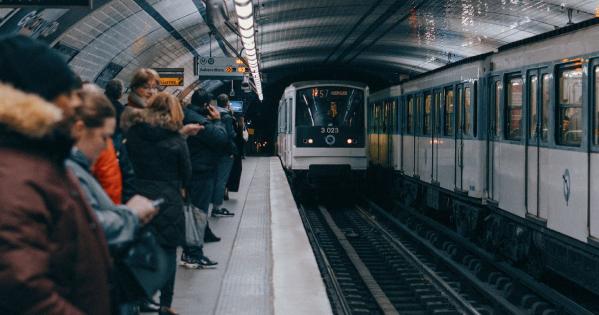 Passengers on the metro